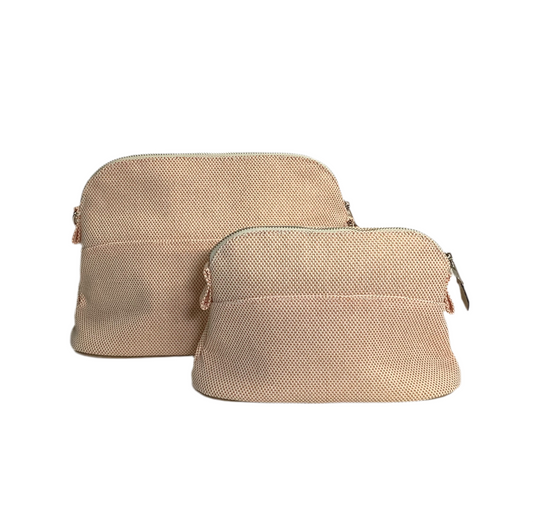 H Cosmetic Bag - Peach
