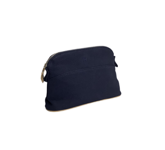 H Cosmetic Bag - Navy