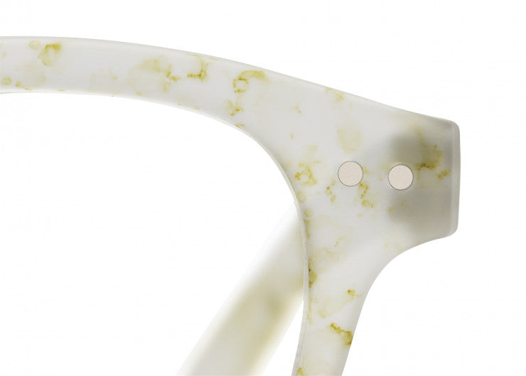 #C Izipizi Reading Glasses - Oily White